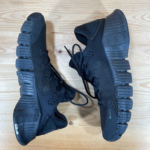 Nike Free Metcon 4 Shoe Black Mens 14 NFL New England Patriots Issued CT3886-007